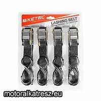 Biketec Heveder / spanifer 4db 2m 25mm fekete