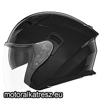 NOX N130 fényes fekete nyitott bukósisak S