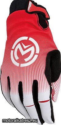 Moose Racing SX1 piros-fehér-fekete cross/enduro/nyári kesztyű M