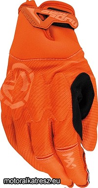 Moose Racing MX1 fekete-narancs cross/enduro/nyári kesztyű L (1 pár)