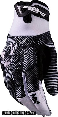Moose Racing MX1 fehér-fekete cross/enduro/nyári kesztyű M