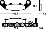 SBS (Scandinavian Brakes) 615HF fékbetét