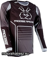 Moose Racing Agroid fekete-szürke mez M