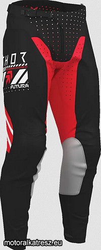 Thor Launchmode Futura fekete-piros nadrág 28