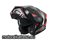 MT Genesis SV ATEMPO B15 fekete-piros felnyitható sisak S