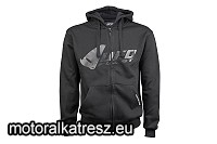 UFO Kapucnis pulóver fekete színben M