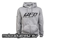 UFO Kapucnis pulóver világosszürke színben M