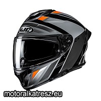 HJC C71 FABER MC4 fekete-szürke-narancs bukósisak XS