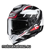 HJC RPHA72 VALUE MC1SF fekete-fehér-piros bukósisak XS
