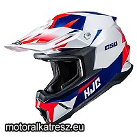 HJC C50 SLIDE MC21 fehér-kék-piros bukósisak XS