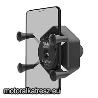 RAM Mount X-Grip telefontartó rezgéscsillapító betéttel (kicsi-normál méret)