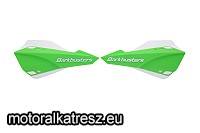 Barkbusters SABRE MX/Enduro kézvédő műanyag zöld-fehér SAB-1GR-WH