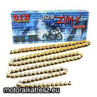 DID 520ZVMX GOLD 112 szemű lánc