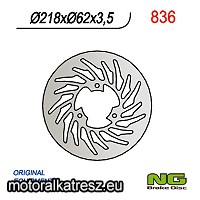 NG NG836 féktárcsa