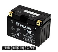 Yuasa YT12A gyárilag zárt akkumulátor (dönthető, YTX9 helyett is)