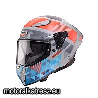 Caberg DRIFT EVO II PRISM szürke-kék-fluo piros bukósisak M