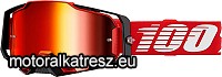 100% Armega piros védőszemüveg piros lencsével (cross/enduro/ATV/quad)