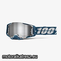 100% Armega Albar fék védőszemüveg ezüst lencsével (cross/enduro/ATV/quad)