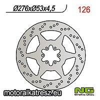 NG NG126 féktárcsa