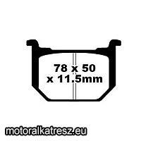 EBC FA051 fékbetét