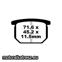 EBC FA065 fékbetét