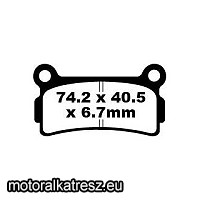 EBC FA164 fékbetét