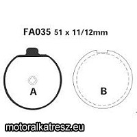 EBC FA035 fékbetét