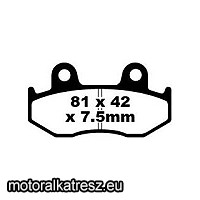 EBC FA092R off-road fékbetét