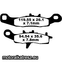 EBC FA258R off-road fékbetét