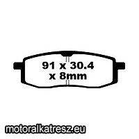 EBC FA105TT off-road fékbetét