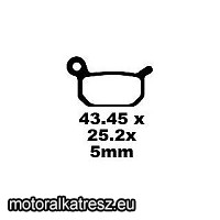 EBC FA325TT off-road fékbetét