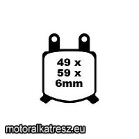 EBC FA076V fékbetét