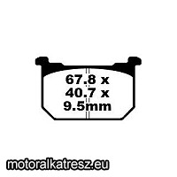 EBC FA068HH fékbetét