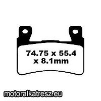 EBC FA265HH fékbetét