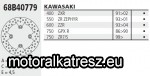 Brembo 68B40779 féktárcsa