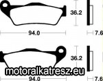 SBS (Scandinavian Brakes) 151MS Maxi-Sinter-Scooter fékbetét