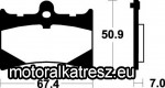 SBS (Scandinavian Brakes) 601RST fékbetét