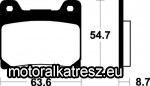 SBS (Scandinavian Brakes) 555LS fékbetét