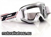 PROGRIP 3201 ezüst védőszemüveg (cross/enduro/ATV/quad)