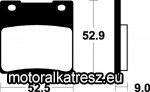 SBS (Scandinavian Brakes) 556LS fékbetét