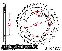 JT 112-552-41 hátsó lánckerék
