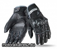 Seventy Degrees SD-N32 bőr nyári kesztyű extra szellőzővel fekete-szürke XL (1 pár)