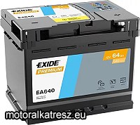 Exide EA640 64Ah Prémium akkumulátor