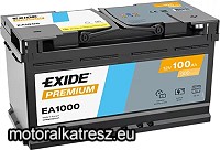 Exide EA1000 100Ah Prémium akkumulátor
