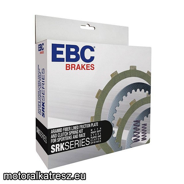 EBC SRK165 Komplett kevlár kuplung készlet (kopó + acél lamellák + rugók) Sport Racer 